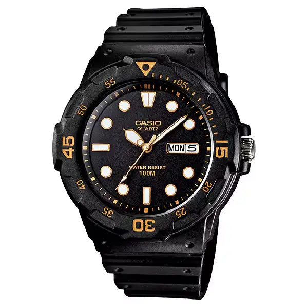 Casio MRW-200H-1EVDF Melns ciparnīca Vīriešu pulkstenis