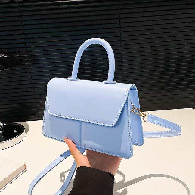 2025 new summer fashion simple trend personality foreign casual portable shoulder crossbody small square bag woman