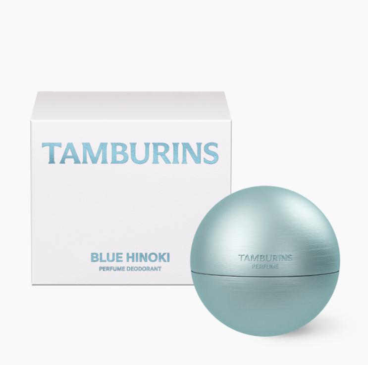 TAMBURINS Perfumowany dezodorant Blue Hinoki 35g – Dezodorant w kulce z Korei