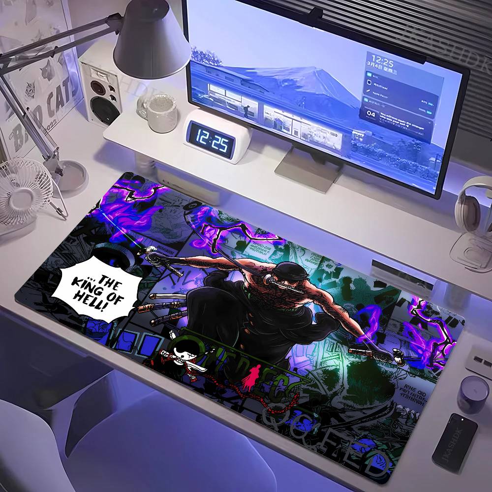 One Piece Anime/Manga Mouse Pad (Robin,Luffy,Zoro,Sanji,Nami,Law) — Computer Keyboard Mat,Gaming Accessory