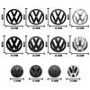 2026 Chaud Pour VOLKSWAGEN VW 2 Pièces VW Golf 7.5 ABS Couvercle de Logo de Voiture Badge de Calandre Avant Autocollant d'Emblème de Coffre Arrière Accessoires Pour Volk