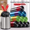 Extra Thick Durable Black Drawstring Trash Bags for Kitchen & Dorm - Large Size, Upgraded Model