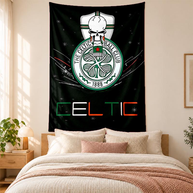 Celtic Football Club Tapestry highquality for decorating living room bedroom dorm walls ideal as bedroom wallart orholiday gift