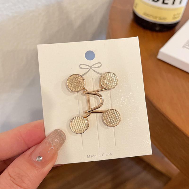 Spille in metallo per pantaloni e gonne da donna, jeans, clip per vita regolabile, accessori per abbigliamento, cucito, set di spille da donna, spille per stringere la vita