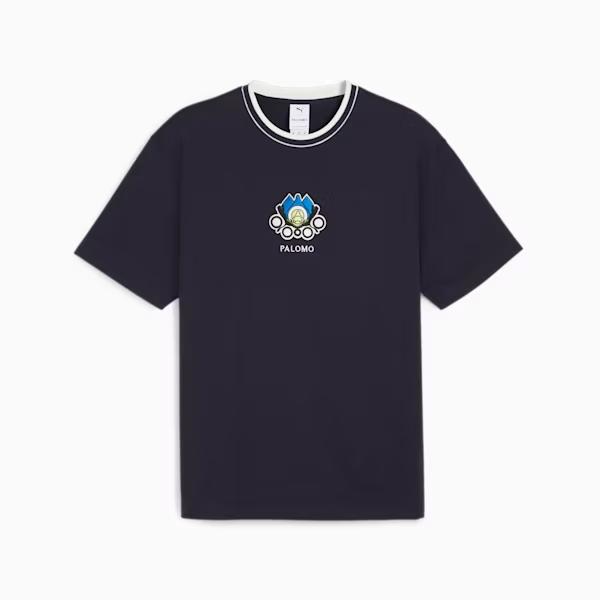 

Puma X Palomo SS24 Футболка с круглым вырезом и логотипом Топы унисекс Темно-синий 625558-16 S