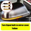 2 Pieces for A4 A5 S5 B8.5 RS5 RS4 Dynamic Scroll LED Turn Signal Light Sequential Rearview Mirror Indicator Blinker Light