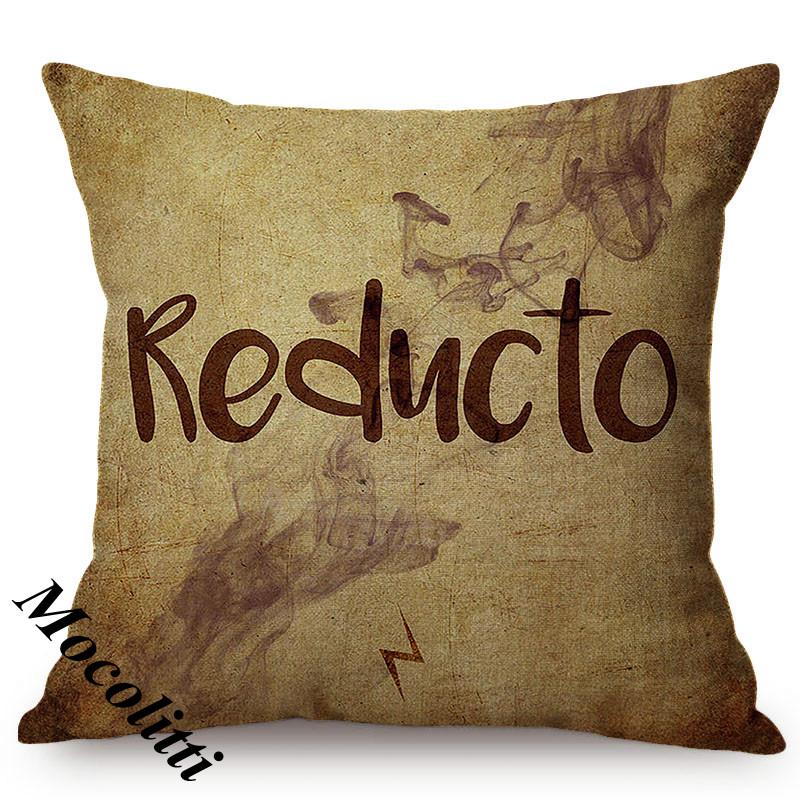 Vintage Classic Quotes Letter Art Print Sofa Throw Pillow Case Cotton Linen Home Decorative Square Chair Cushion Cover Cojines