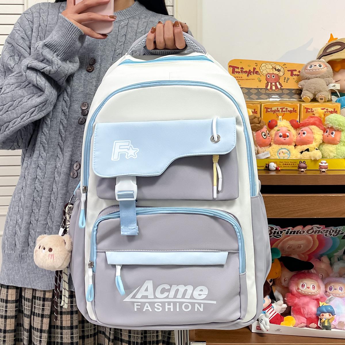 Новые школьные ранцы для первоклассников, снижающие нагрузку, многосекционные вместительные водоотталкивающие рюкзаки, школьные ранцы для мальчиков и девочек серый