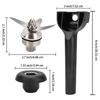 Metal Wet Blade Assembly and Wrench Drive Socket Set Fit for 5200 Blender Juicer