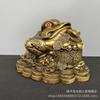 Brass New Fortune Toad Home Decoration