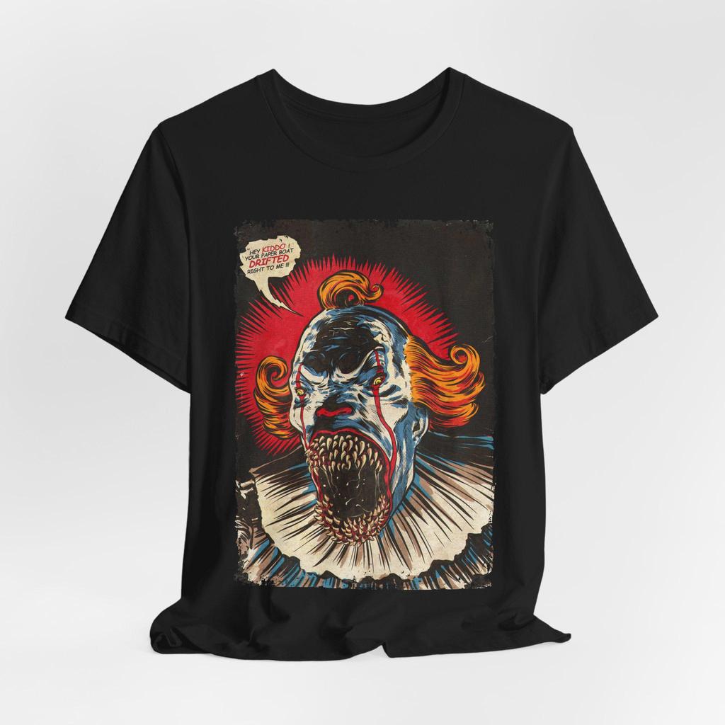 Aesthetic IT Welcomes To Delhi Movie Tshirts Retro Horror Movie Unisex Pattern Tshirts Street Fashion Tshirts