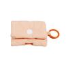 1pc New with Buckle Earphone Bag Soft Cloth Data Cable Coin Purse Lightweight Earphone Case for AirPods