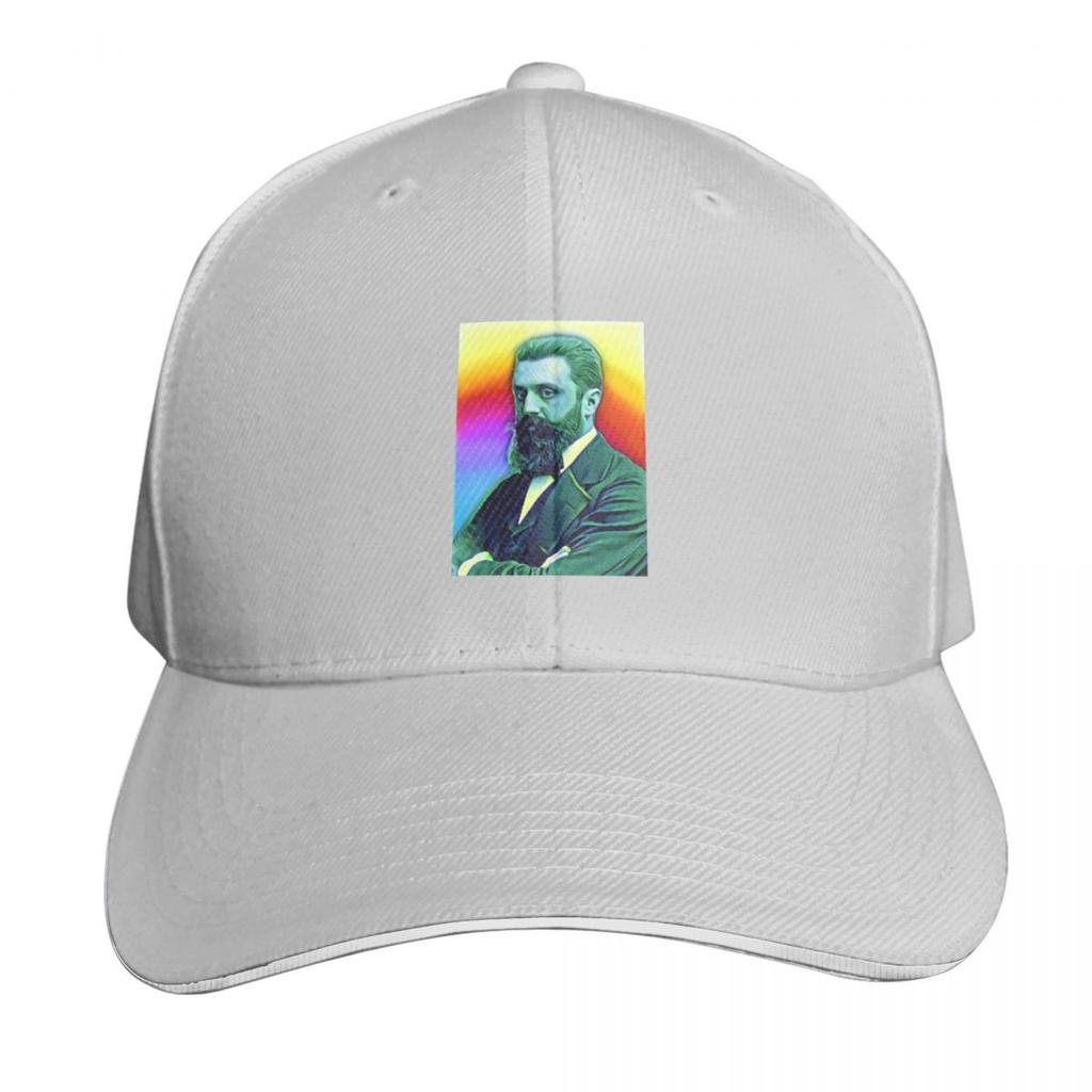 Theodor Herzl Artwork Theodor Herzl Portrait Theodor Herzl Wall Art Baseball Cap hiking hat Ball Cap FeUnisex Unisexs