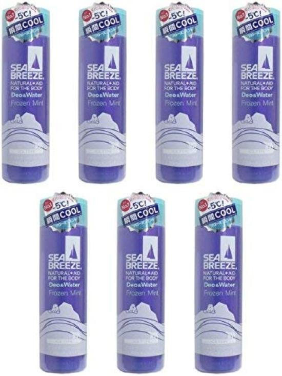 

Sea Breeze Deo Water Ice Type с ароматом замороженной мяты 160 мл [оптовая закупка] & (Квази-лекарство) [x7 штук]