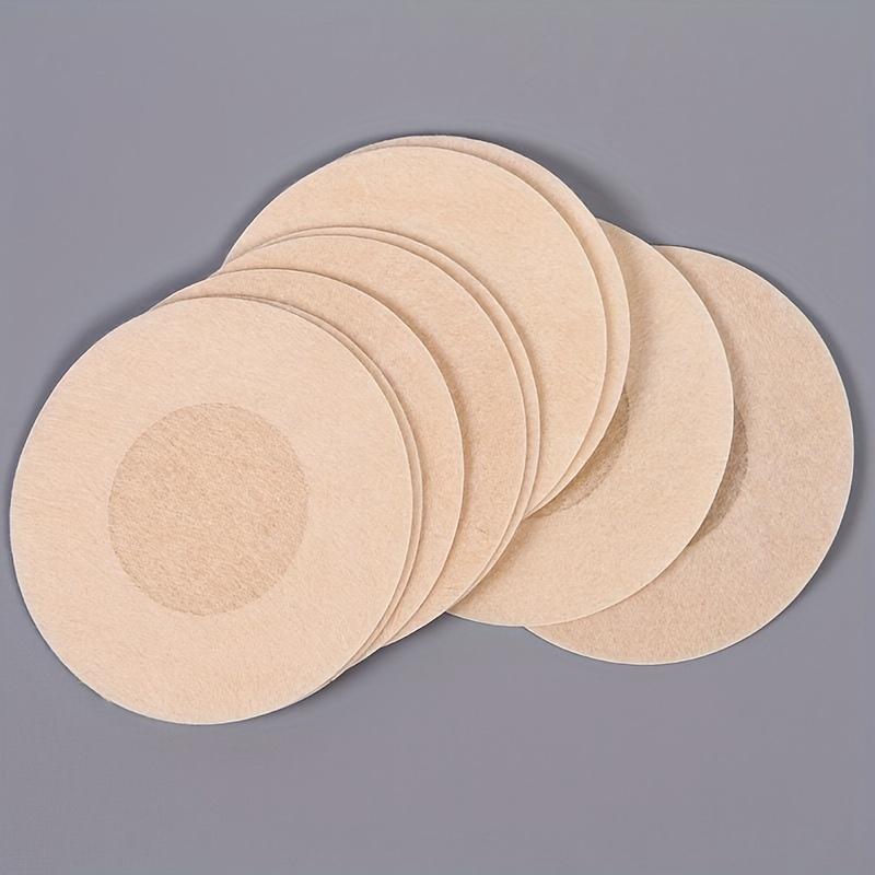 100pcs Disposable Nipple Covers, Seamless Breathable Self-Adhesive Invisible Bra, Women's Lingerie & Underwear Accessories