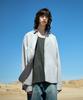 Peullukeu Slam Logo Pigment Washed Shirt Grey Fls207