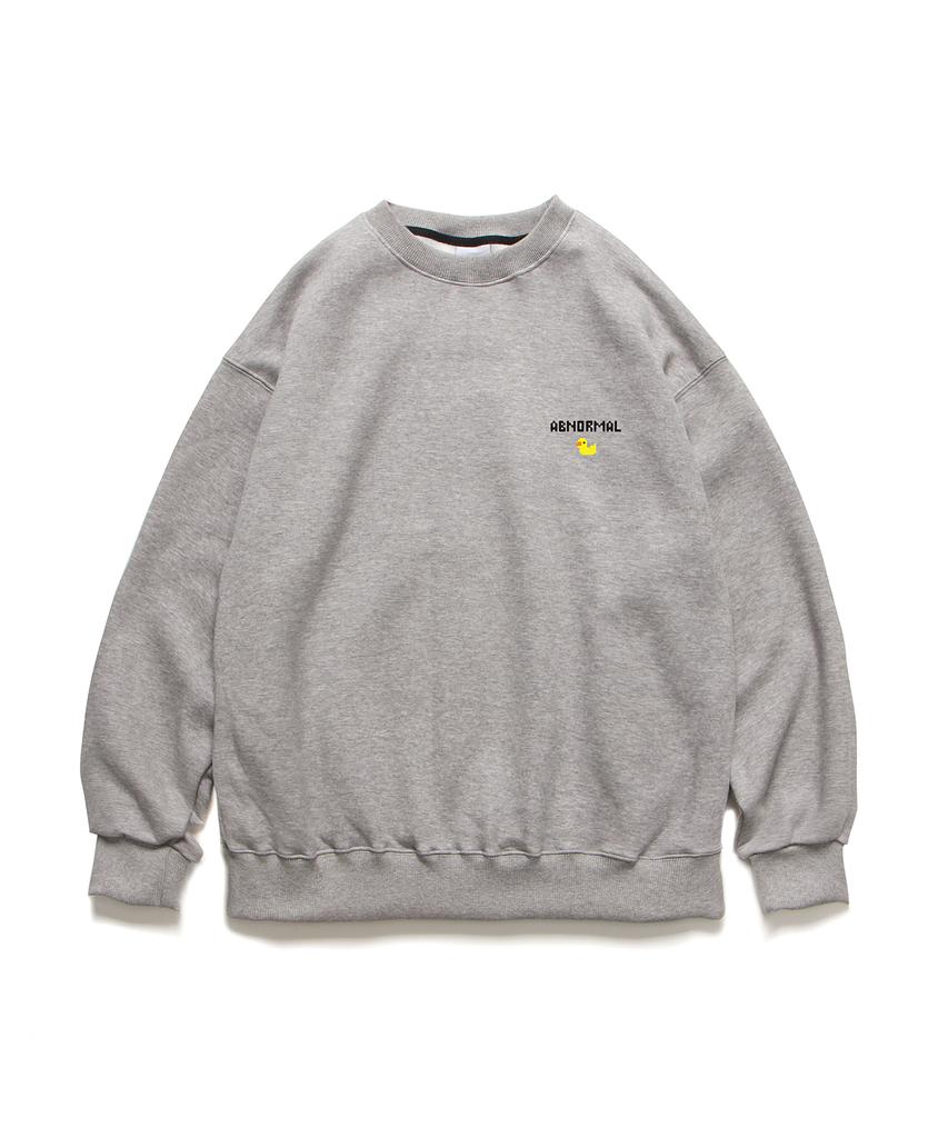 ABNORMALTHING Analog Crewneck Grey