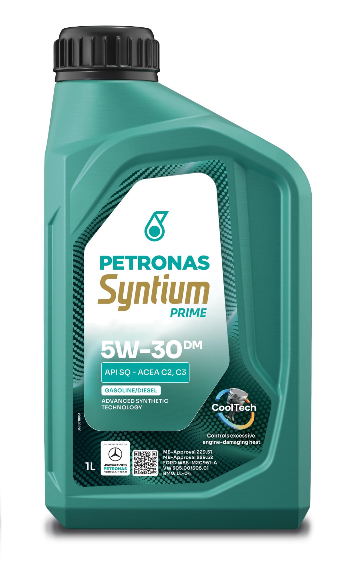 Petronas Syntium Prime DM 5W-30 motorolie, 1L, 010399