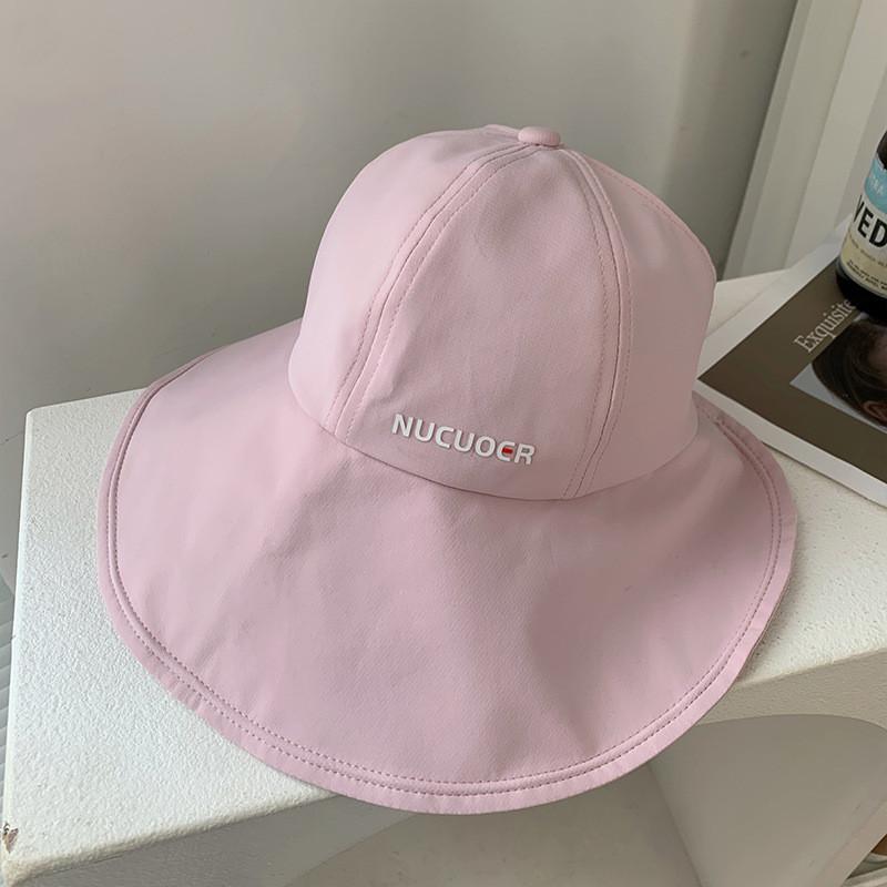 Widebrim Summer Stylish Hat For Women Antiuv Ponytail Cap Design Foldable