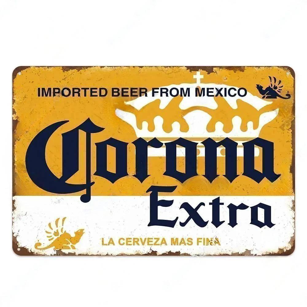 Metal Tin Poster Beer Metal Sign Decorative Plaque Retro Plate Wall Decor Bar Pub Club Man Cave Dad's Garage Workshop Poster