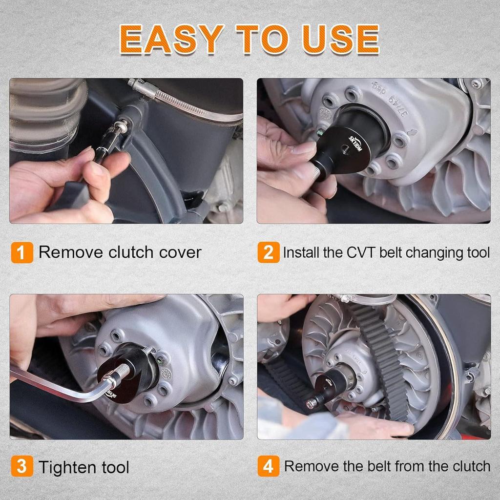 Riemenabzieher-Werkzeugsatz für Kupplung für 17-23 Bombardier X3