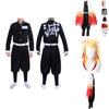 Costume de Cosplay Élégant Demon Slayer Kimetsu No Yaiba Rengoku Kyoujurou Kimono Robe Costume Avec Une Fabrication Exquise Et Une Coupe Confortable