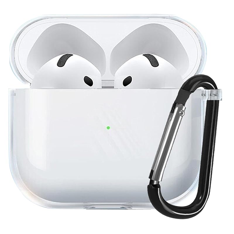 

YAODLE AirPods 4 case clear correspondence air pods 4th generation Airpods dedicated cover TPU material Wireless charging possible Prevents scratches