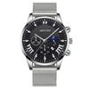 Men's Waterproof Luminous Running Alarm Clock Watch