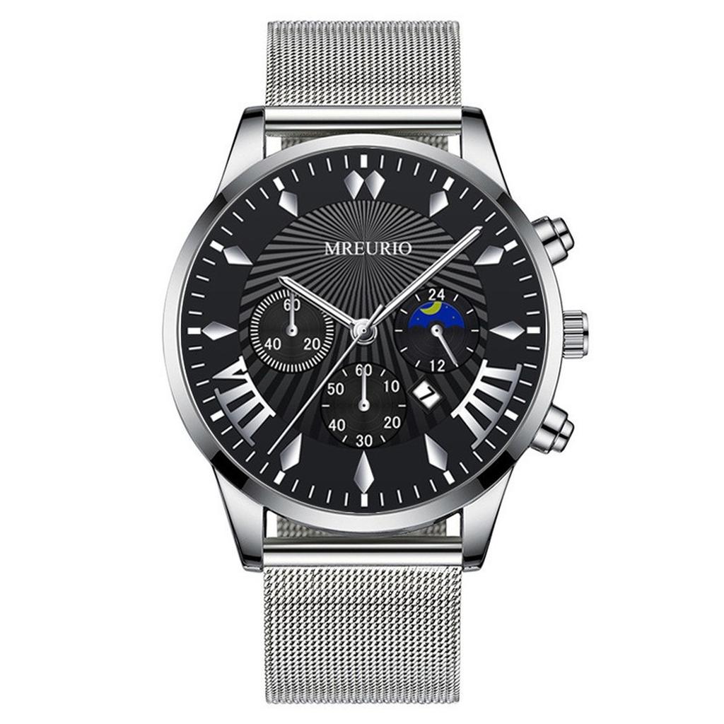 Men's Waterproof Luminous Running Alarm Clock Watch
