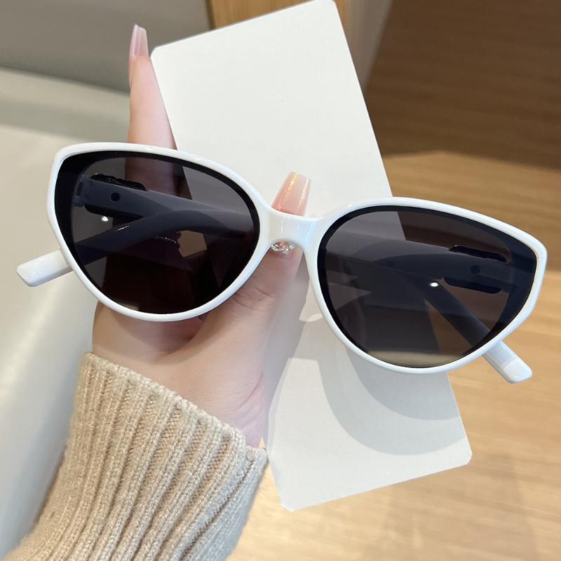 New Over Size Korean Round Sunglasses for Men and Women Fashion Trendy UV Resistant Outdoor Sunscreen Sunshade Glasses