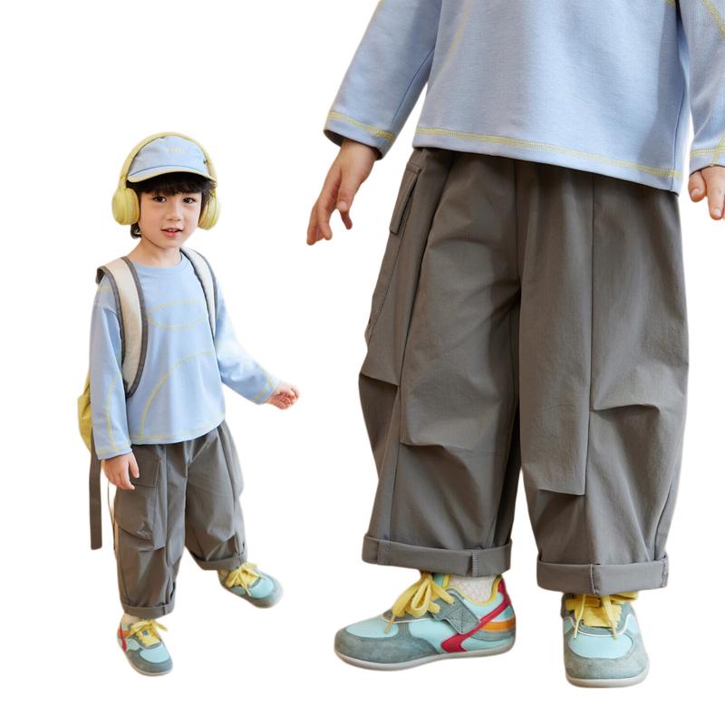 LUSON Boys 2026 Spring Cooling Cargo Pants 120