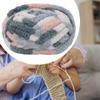 Filato di lana spesso Jumbo lavorato a mano all'uncinetto Peso voluminoso per cappelli artigianali