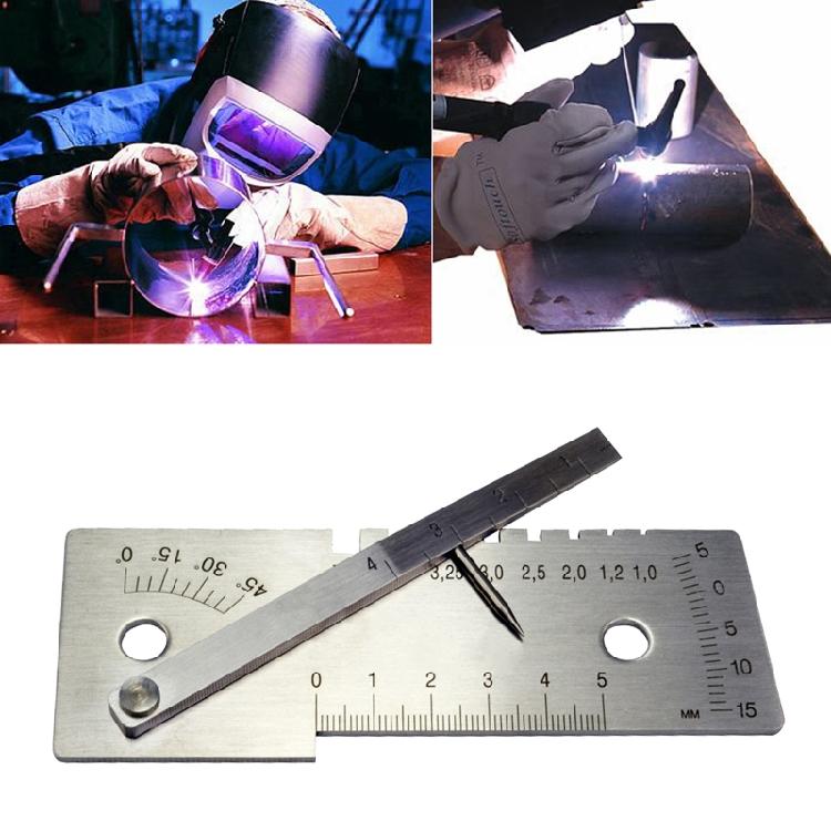 Professional Welding Gauge Pipe Pit Gage MIG/TIG/Stick Inspection Test Welder