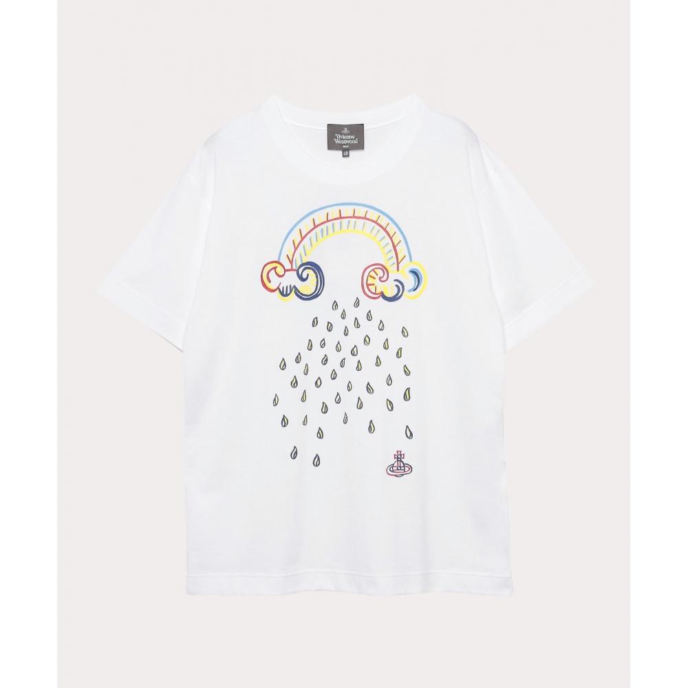 

Футболка Vivienne Westwood Japan RAINBOW Relax 2490165113 белая