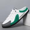 Men's Fashion Soft Bottom Half Slippers Summer New Casual Shoes Soft Bottom Support Shoes Sports Shoes Zapatos De Hombre