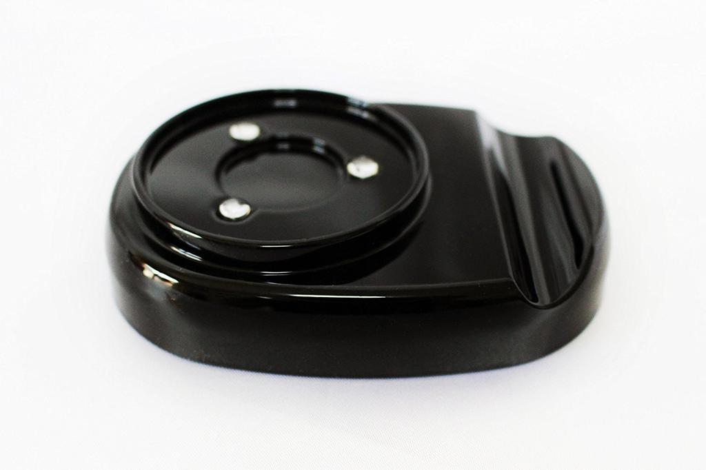 Japanese-made Buddhist Bell Set, 2.3 Inches, Black, Includes 8 Candles, Set C