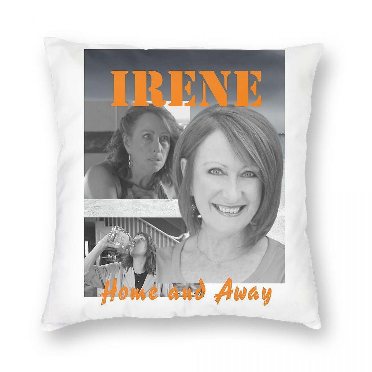 Home And Away Irene Roberts Pillowcase Polyester Linen Velvet Creative Zip Decorative Pillow Case Home Cushion Case 30x30cm