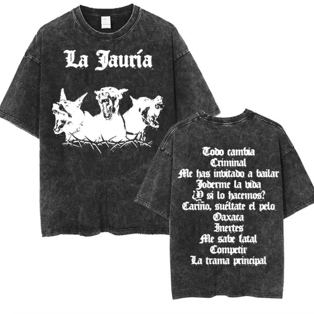 Dani Fernandez Harajuku Album Tour Vintage Washed YK Tshirts Men Women Tshirt Aesthetic Casual Cozy Oversized Tops Streetwear