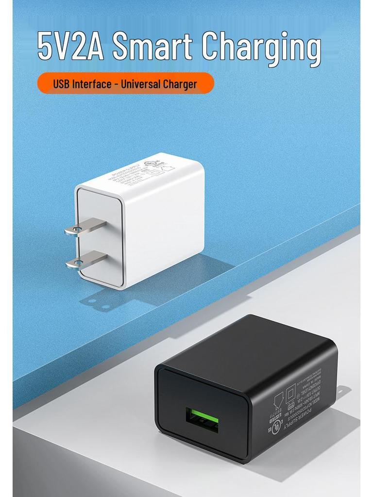 5V 2A USB Mobile Charger with UL, EU, and PSE Certification