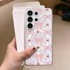 Pink Bow Magnetic Phone Case For Samsung A56 5g A57 A37 A17 A07 A16 A06 A15 A55 A54 A35 A26 S26 Ultra S25 S24 Shockproof Bumper
