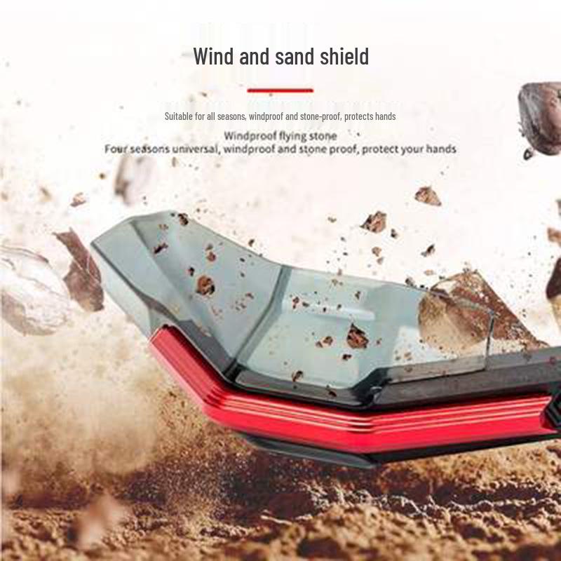 Yamaha Fuxi 125 Jog i Cow Horn Handguard: Anti-Fall Brake Protection Modification