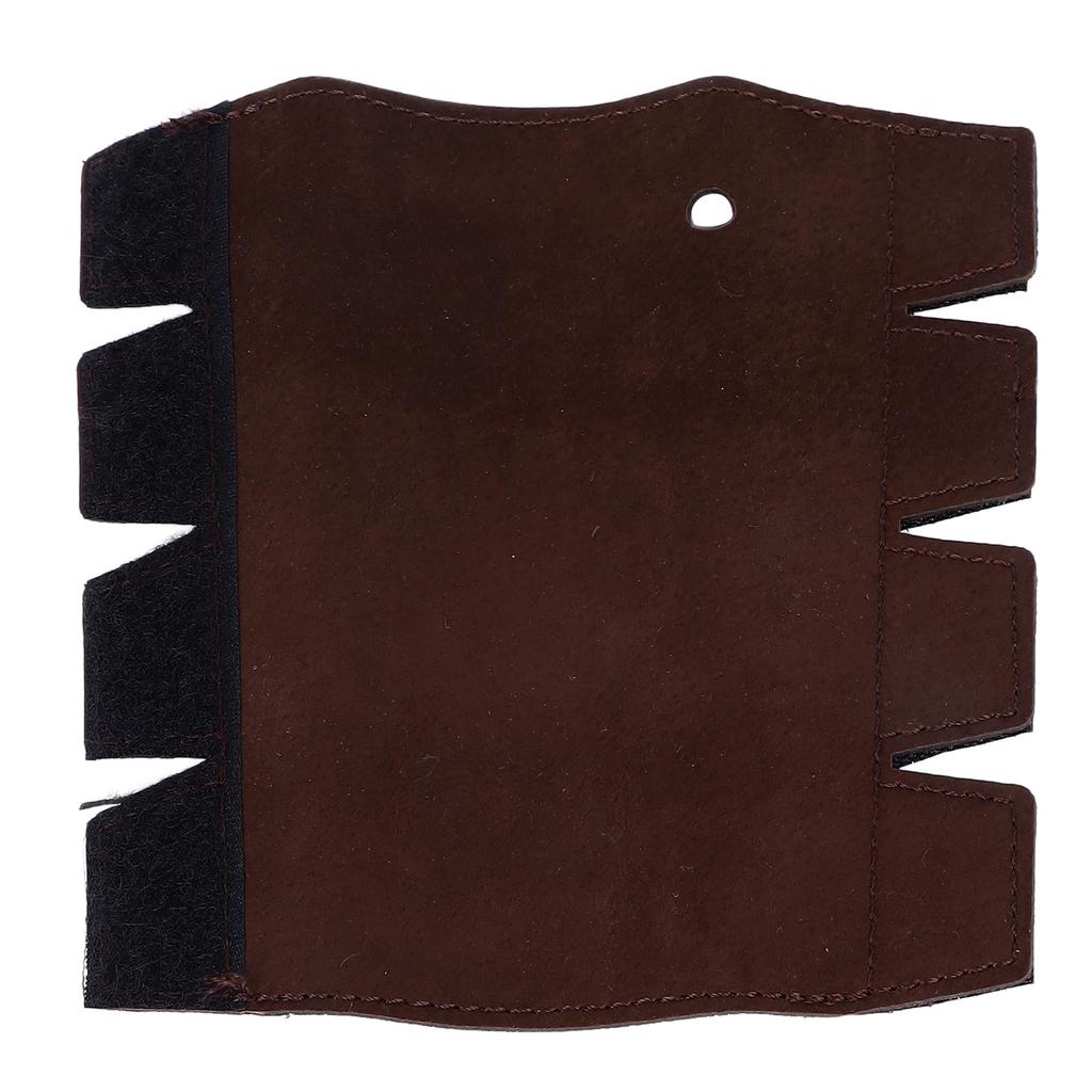 Generic durable French horn hand pad protectors enhance control and comfort, making them ideal for musicians. (Brown)