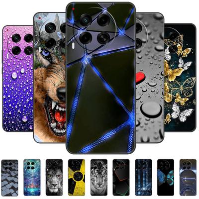 Para Capa Tecno Camon 30 4G CL6 animal Silicone TPU Macio Capas Traseiras Para Tecno Camon 30 5G CL7 Capa Protetora Cool Desenho Animado Capa