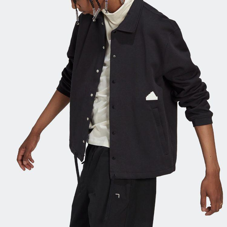 Adidas Jackets Men's Black Lapel Moderate Other HN1949
