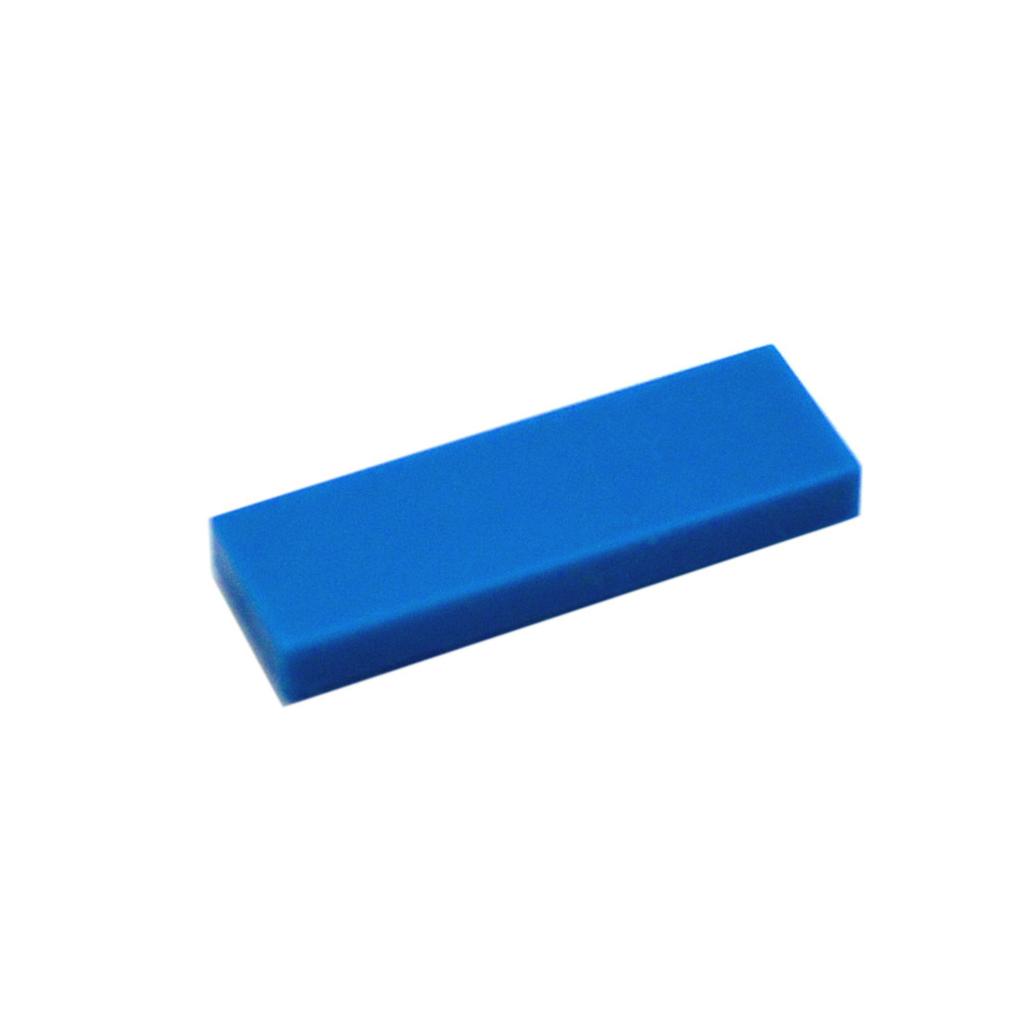 50pcs DIY Building Blocks Thin Smooth 1x3 Dots Figure Educational Creative Toys for Children Size Compatible With 63864 Bricks