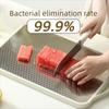 Stainless Steel Cutting Board Double Sided Antibacterial Chopping Board Cut Vegetables Meat Stand-up Cutting Boards Mats