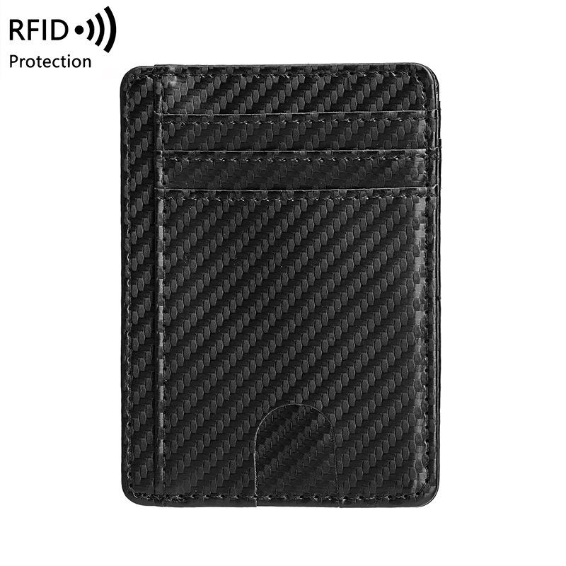 Portafoglio Antimanomissione RFID con Slot per Airtag