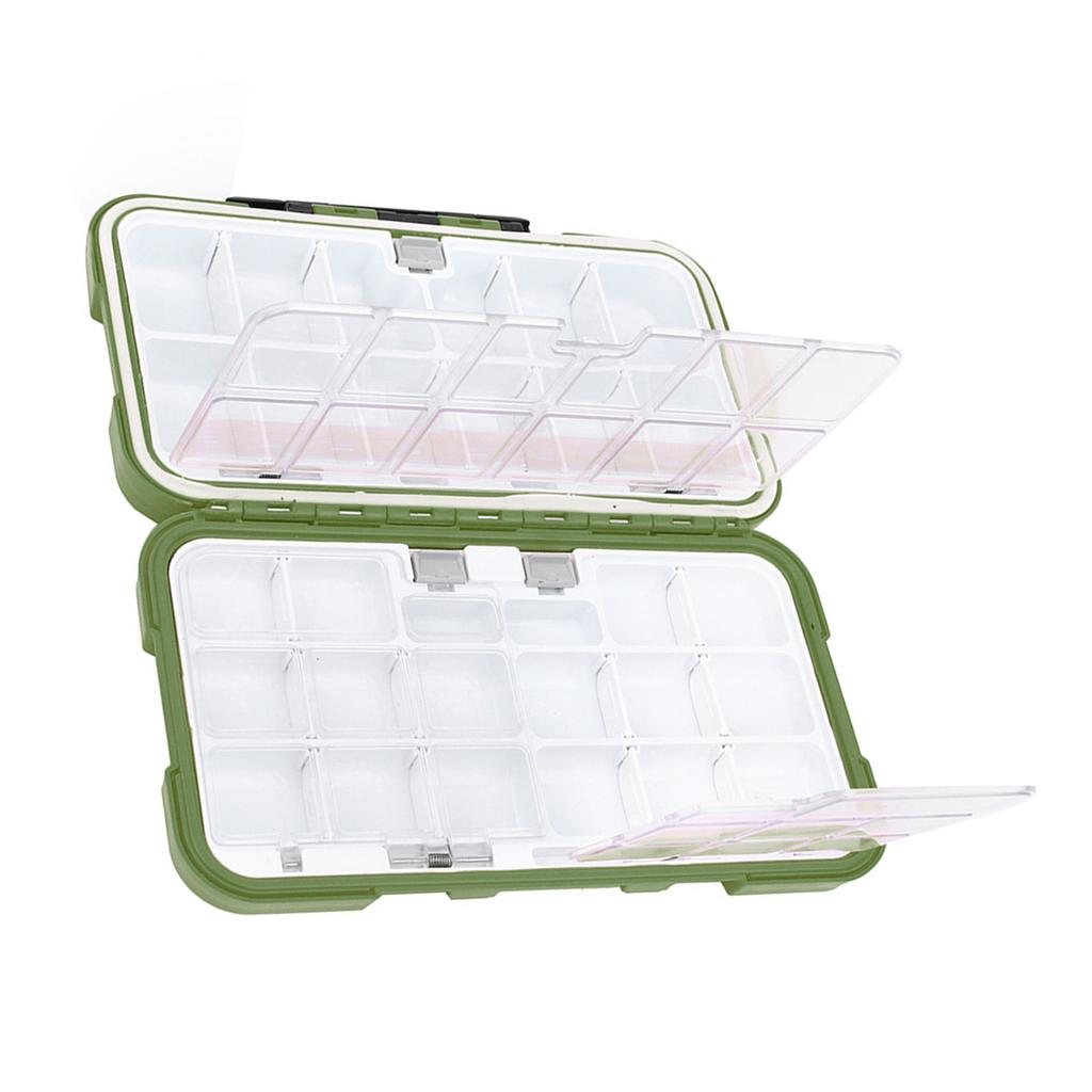ABS Waterproof Fishing Tackle Box Bait Lure Hooks Storage Case   Container Accessory