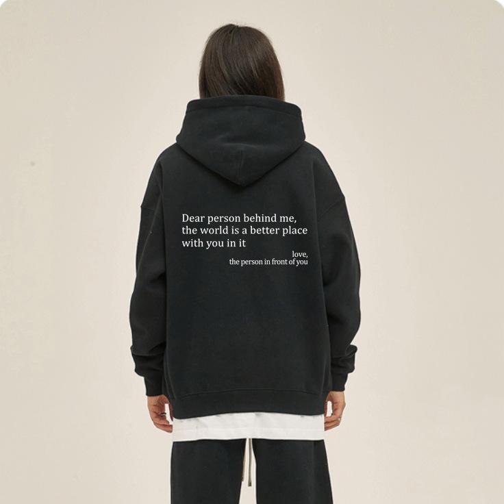 Women's Oversized Hooded Sweatshirt - Cute Autumn Jacket with Drawstring & Zipper for Teen Girls