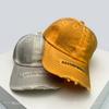 New Men Women Distress Broken Style Embroidered Letters Baseball Hats Sunshade Retro Versatile Street Peaked Caps Fashion Ins